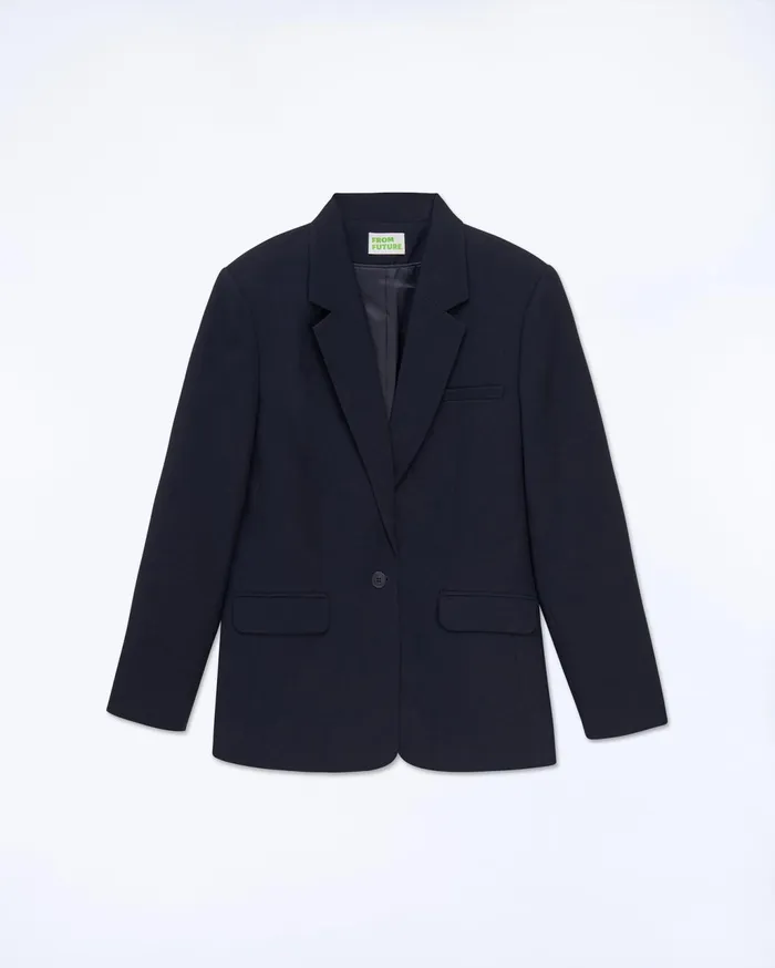 From Future Coats and Jackets Women Blazer Jacket Navy