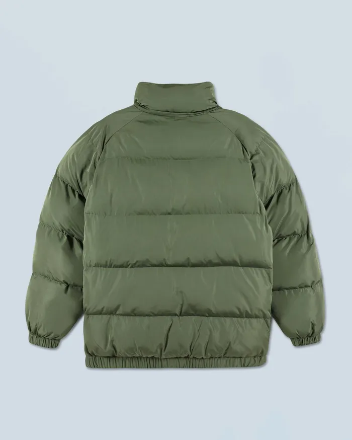 From Future Coats and Jackets Women Outerwear MidLength Down Jacket Khaki