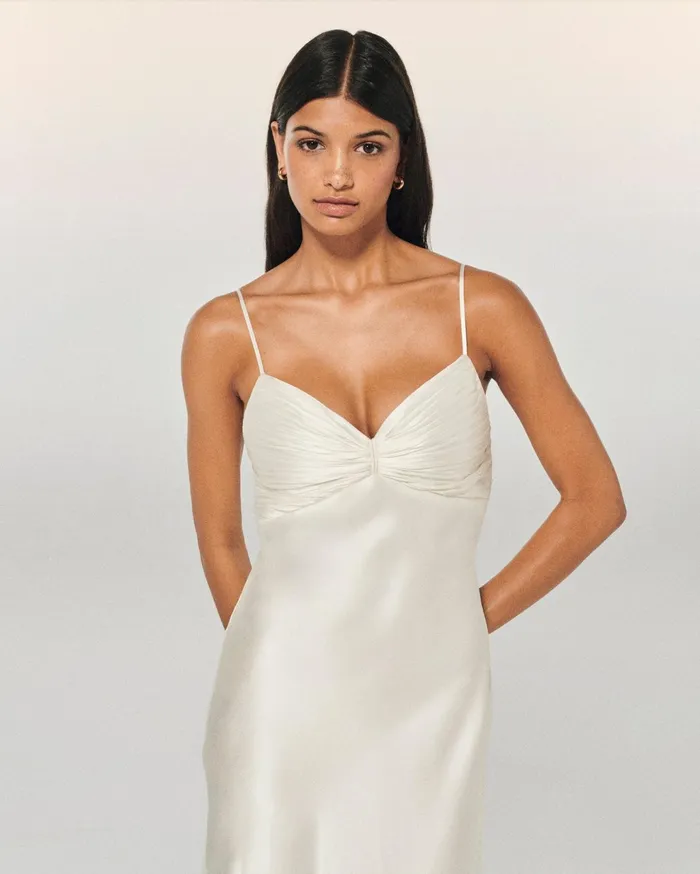 From Future Dresses and Jumpsuits Women Rosa Long Strap Dress White
