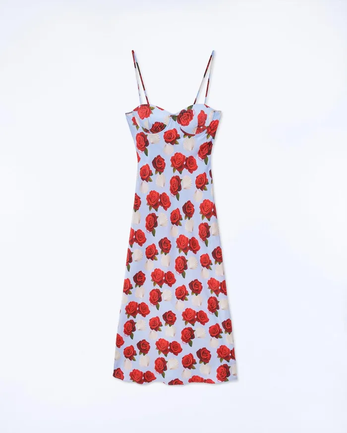 From Future Dresses and Jumpsuits Women Venus Long Strap Dress Shellfish And Crustaceans