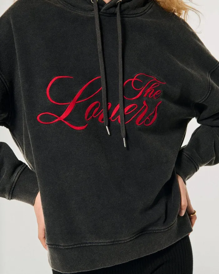 From Future Hoodies Women Hoodie Sweatshirt Washed Black