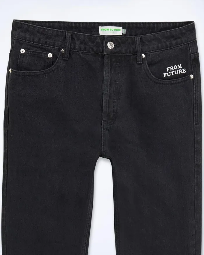 From Future Jeans Men Tapered Jackson Jeans Washed Black