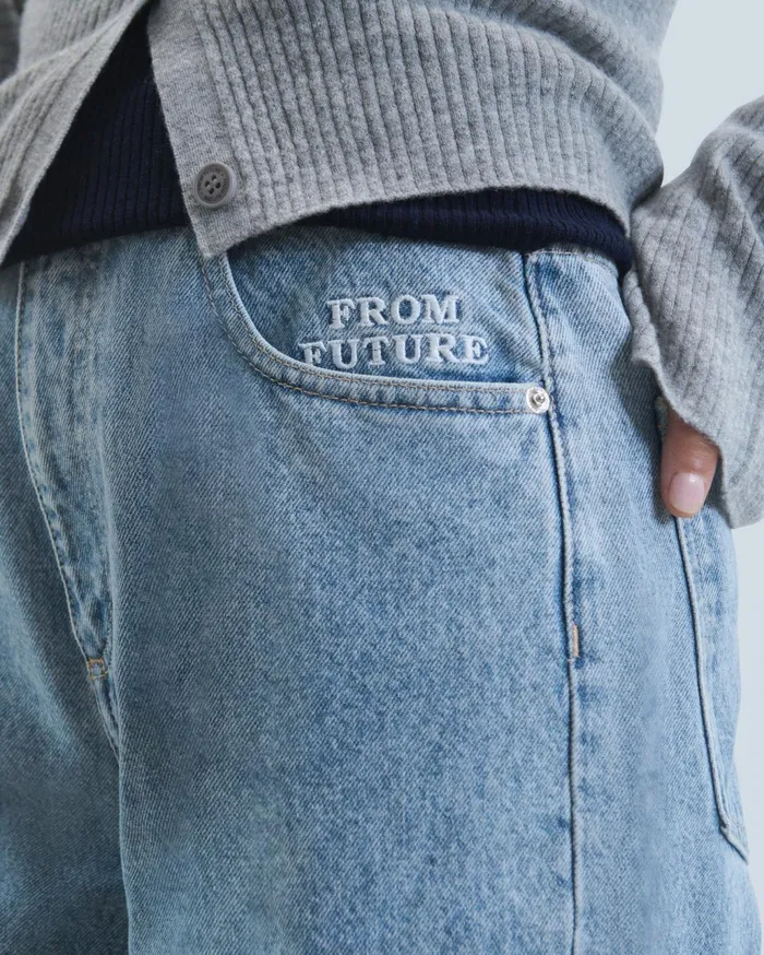 From Future Jeans Women Jamie Straight Jeans Pale Blue