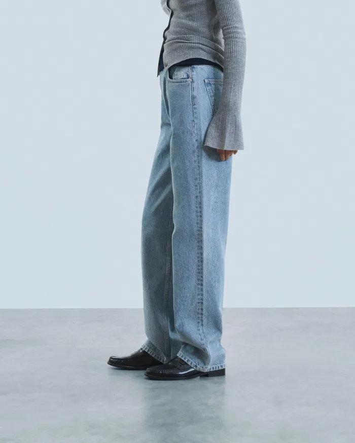 From Future Jeans Women Jamie Straight Jeans Pale Blue