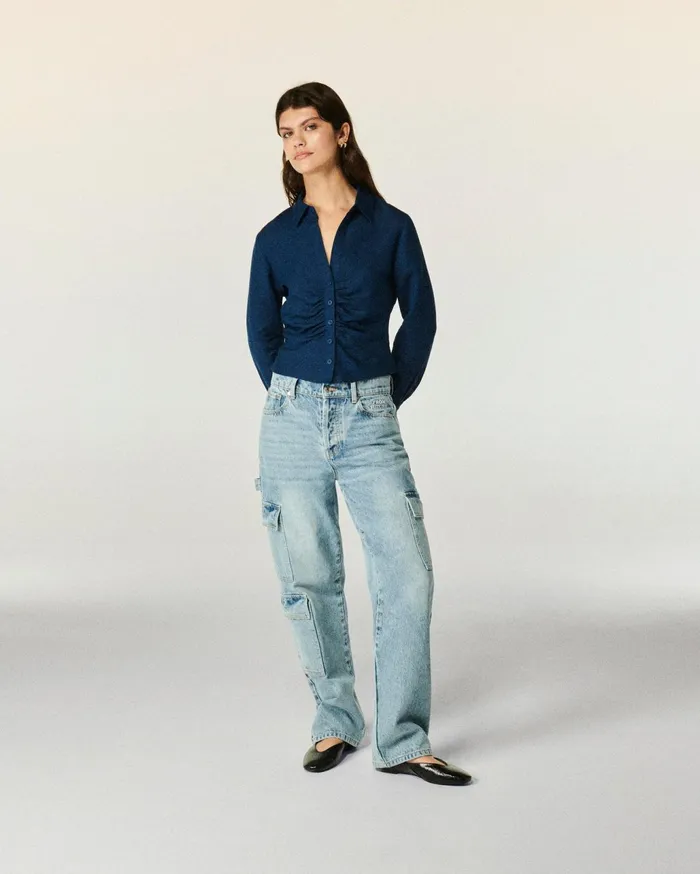 From Future Jeans Women Wide Jeans Light Blue
