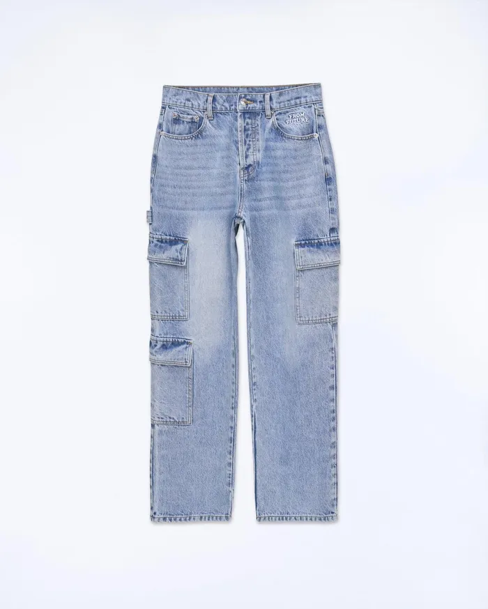 From Future Jeans Women Wide Jeans Light Blue