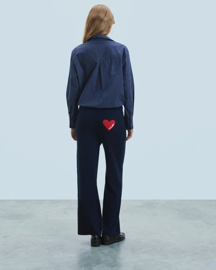 From Future Joggers Women Large Jogging Heart Navy