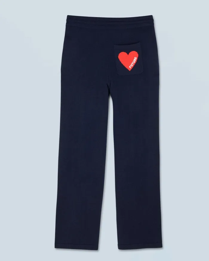 From Future Joggers Women Large Jogging Heart Navy