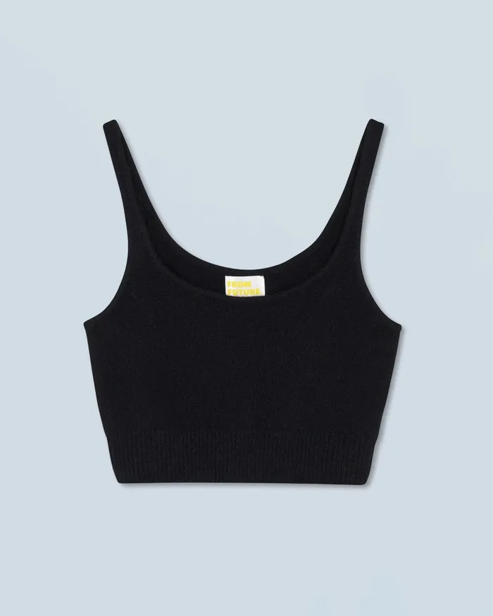 From Future Shirts TShirts and Tops Women Suspender Top Black