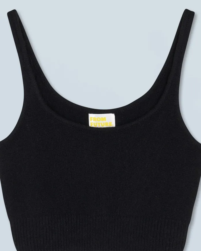 From Future Shirts TShirts and Tops Women Suspender Top Black