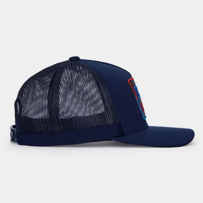 GFORE Hats MenWomen COCKTAIL HANDICAP INTERLOCK KNIT TRUCKER HAT Twilight GFORE Hats MenWomen COCKTAIL HANDICAP INTERLOCK KNIT TRUCKER HAT Twilight