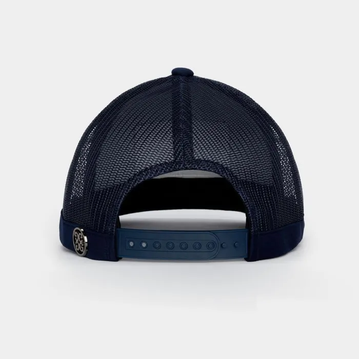GFORE Hats MenWomen COCKTAIL HANDICAP INTERLOCK KNIT TRUCKER HAT Twilight GFORE Hats MenWomen COCKTAIL HANDICAP INTERLOCK KNIT TRUCKER HAT Twilight