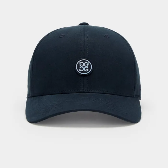 GFORE Hats MenWomen WAXED WOVEN COTTON RELAXED FIT SNAPBACK HAT Twilight