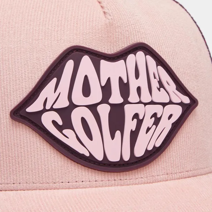 GFORE Hats Women MOTHER GOLFER COTTON CORDUROY TRUCKER HAT Amour GFORE Hats Women MOTHER GOLFER COTTON CORDUROY TRUCKER HAT Amour