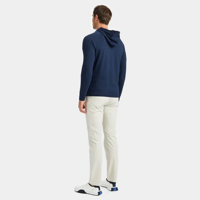 GFORE Hoodies and Tees Men HOODED LUXE QUARTER ZIP MID LAYER Twilight GFORE Hoodies and Tees Men HOODED LUXE QUARTER ZIP MID LAYER Twilight