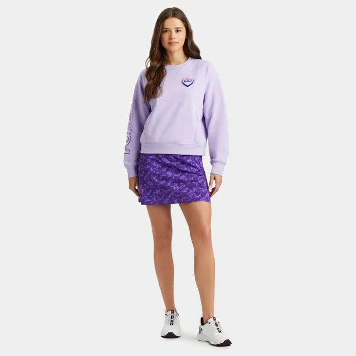 GFORE Hoodies and Tees Women FOREVER FRENCH TERRY RAGLAN CREWNECK SWEATSHIRT Aura