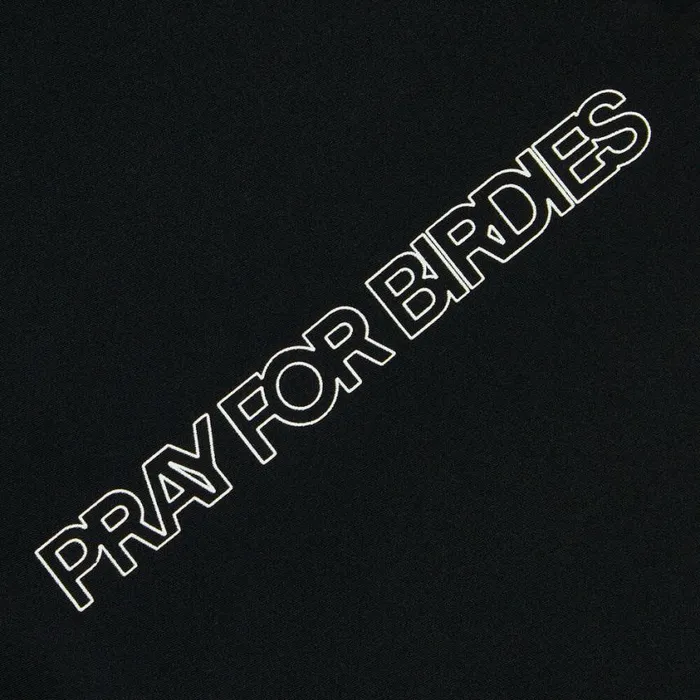 GFORE Hoodies and Tees Women PRAY FOR BIRDIES DOUBLE KNIT BRUSHED BACK CROPPED SLEEVELESS HOODIE Onyx GFORE Hoodies and Tees Women PRAY FOR BIRDIES DOUBLE KNIT BRUSHED BACK CROPPED SLEEVELESS HOODIE Onyx