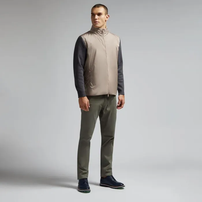 GFORE Outerwear Men NYLON HYBRID SWEATER JACKET Dune