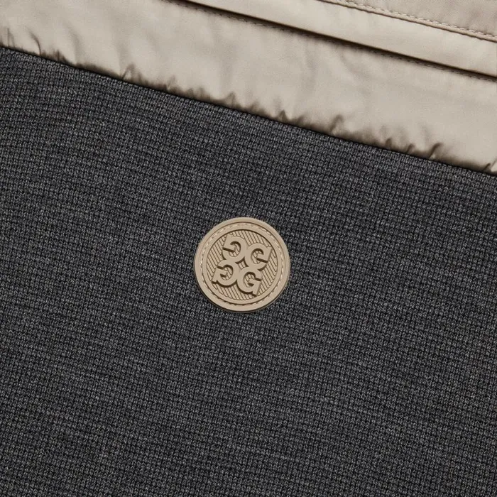 GFORE Outerwear Men NYLON HYBRID SWEATER JACKET Dune