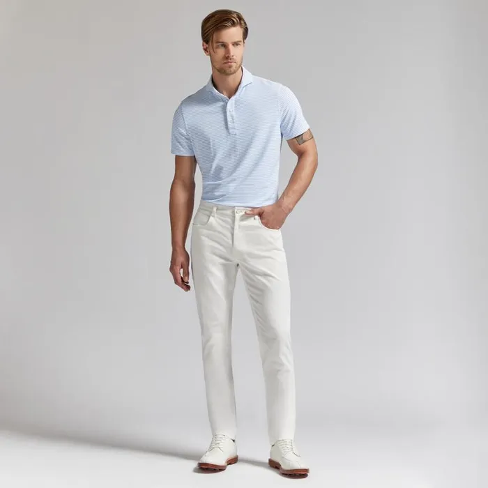 GFORE Pants Men COTTON 5 POCKET STRAIGHT LEG PANT Snow GFORE Pants Men COTTON 5 POCKET STRAIGHT LEG PANT Snow