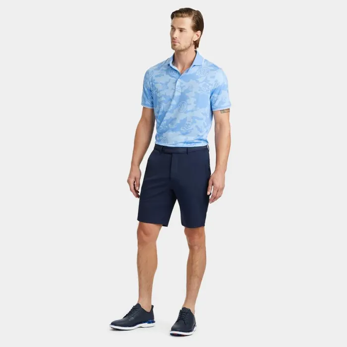 GFORE Polos Men EXPLODED CAMO TECH JERSEY MODERN SPREAD COLLAR BANDED SLEEVE POLO Baja GFORE Polos Men EXPLODED CAMO TECH JERSEY MODERN SPREAD COLLAR BANDED SLEEVE POLO Baja
