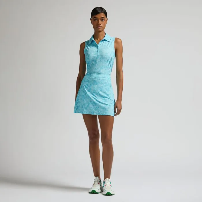GFORE Skorts and Dresses Women ICON CAMO SILKY TECH NYLON ALINE SKORT Powder