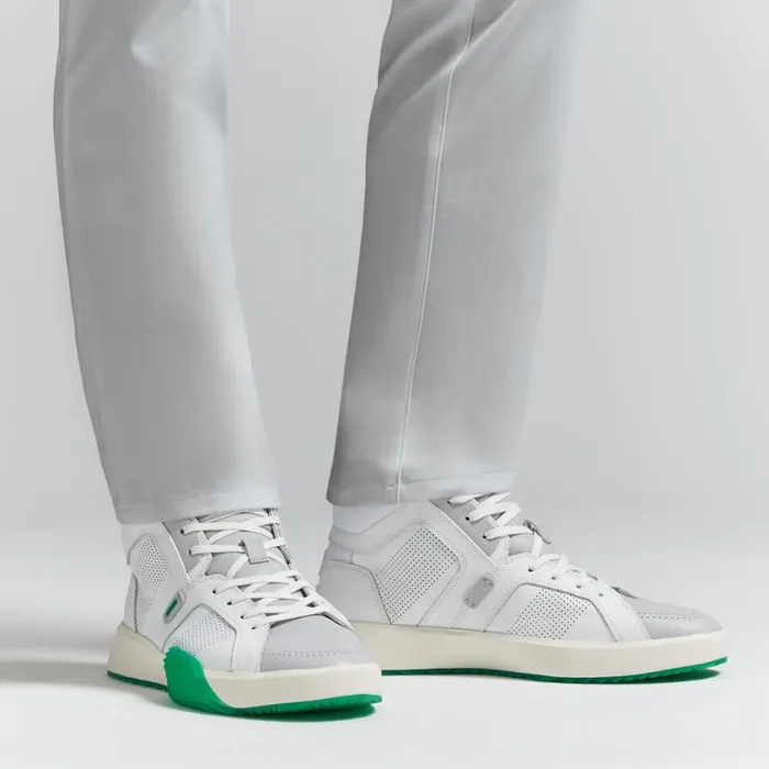 GFORE Street Shoes Men G112 LEATHER MIDTOP STREET SHOE Snowclover GFORE Street Shoes Men G112 LEATHER MIDTOP STREET SHOE Snowclover