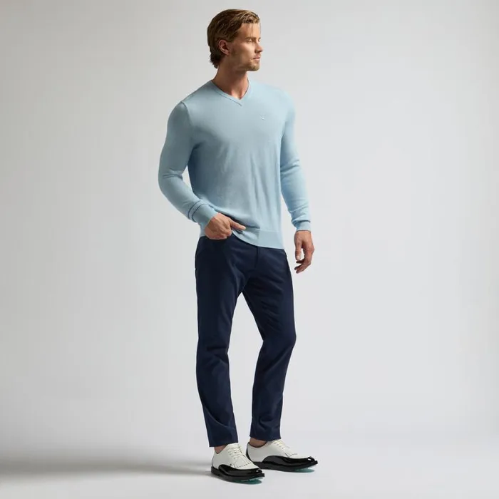 GFORE Sweaters Men VERSE V NECK CASHMERE SWEATER Baja GFORE Sweaters Men VERSE V NECK CASHMERE SWEATER Baja