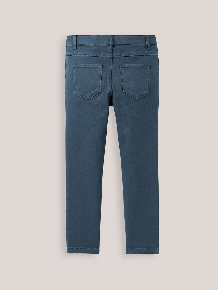 Girls Cyrillus Clothing SlimFit Colored Trousers Gris Orage