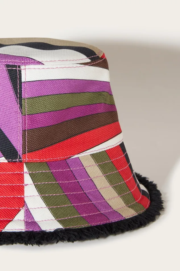Hats And Hair Accessories Women PUCCI IridePrint Bucket Hat