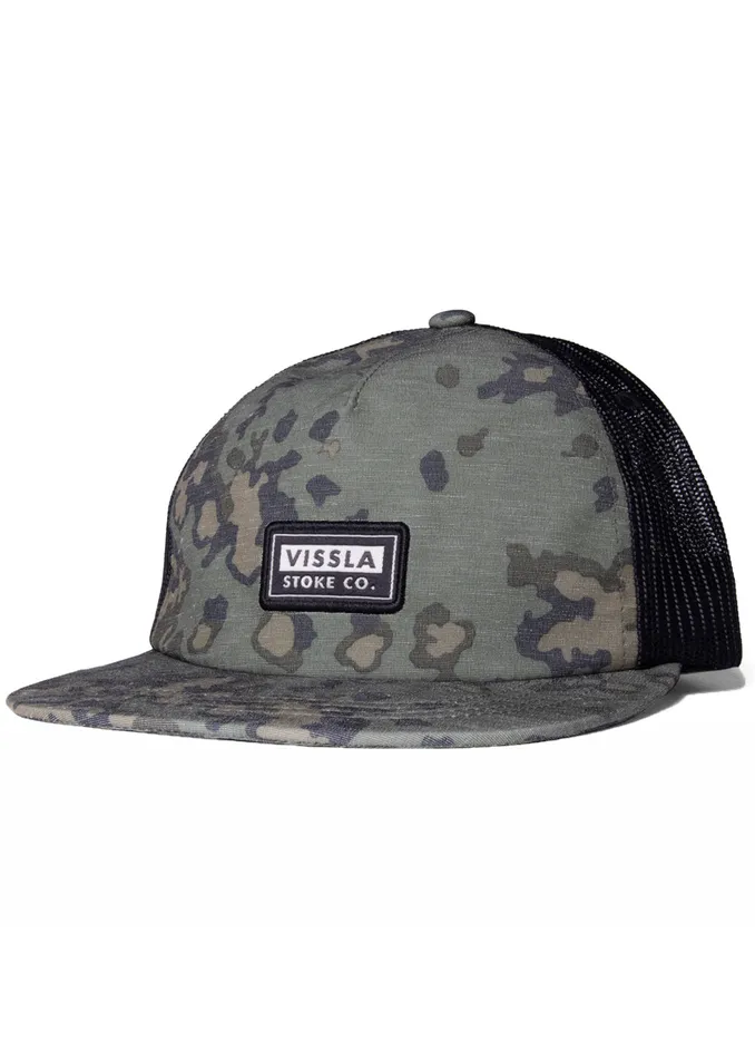 Hats Lay Day Eco Trucker Ii Hat Camo 8211 Vissla Men