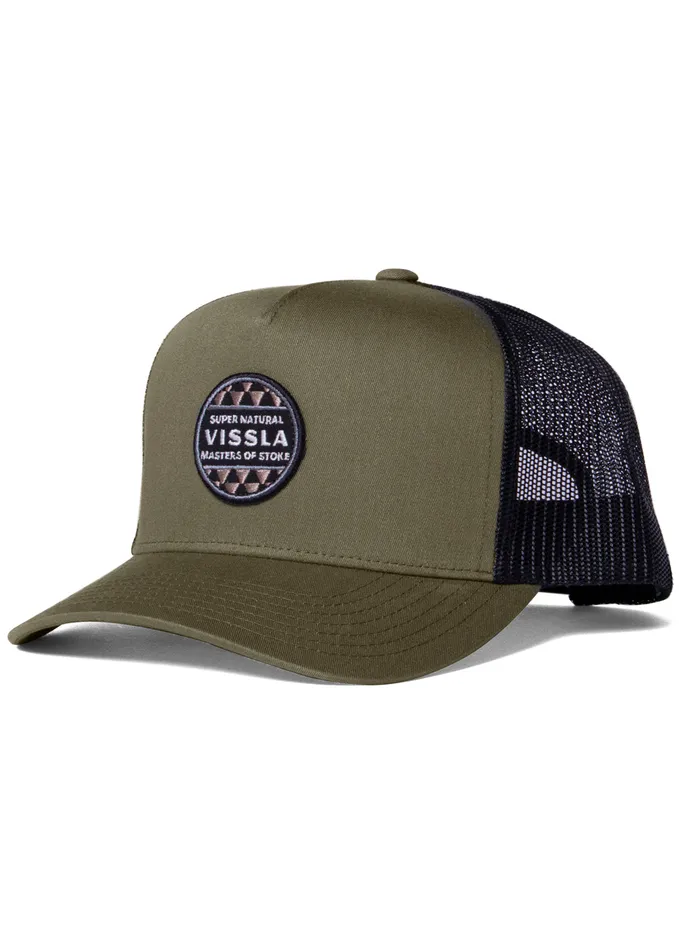 Hats Vissla Men Solid Sets Eco Trucker Hat Surplus