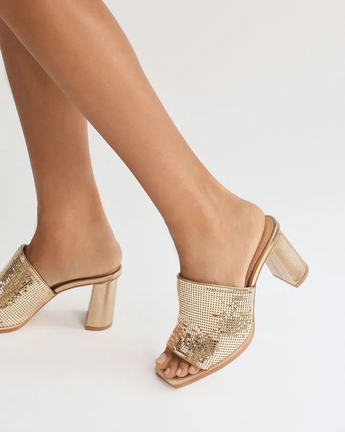 HIGH SANDALS Cupid high heel sandals gold jomercer Women