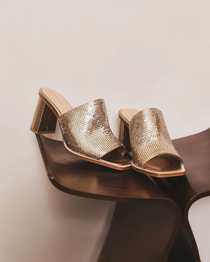 HIGH SANDALS Cupid high heel sandals gold jomercer Women