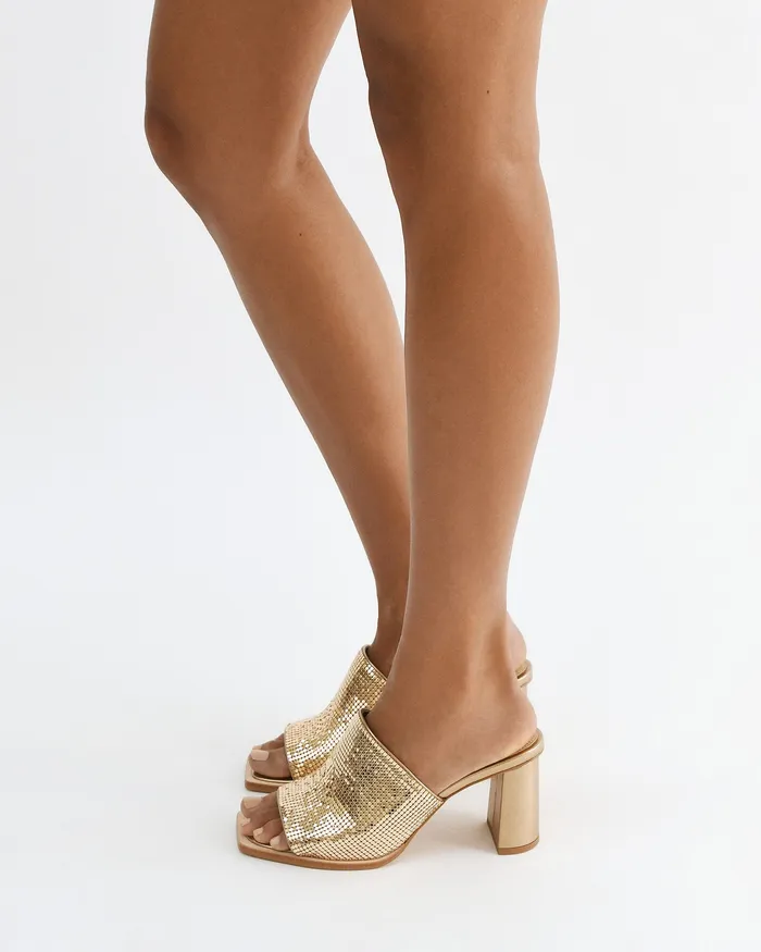 HIGH SANDALS Cupid high heel sandals gold jomercer Women