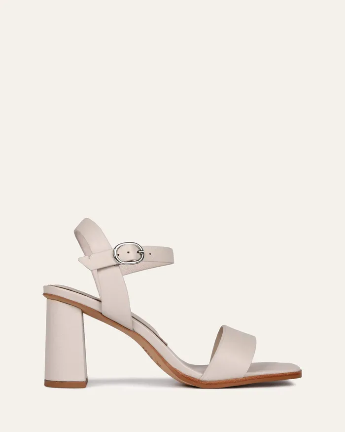 HIGH SANDALS jomercer Women Calais high heel sandals bone leather
