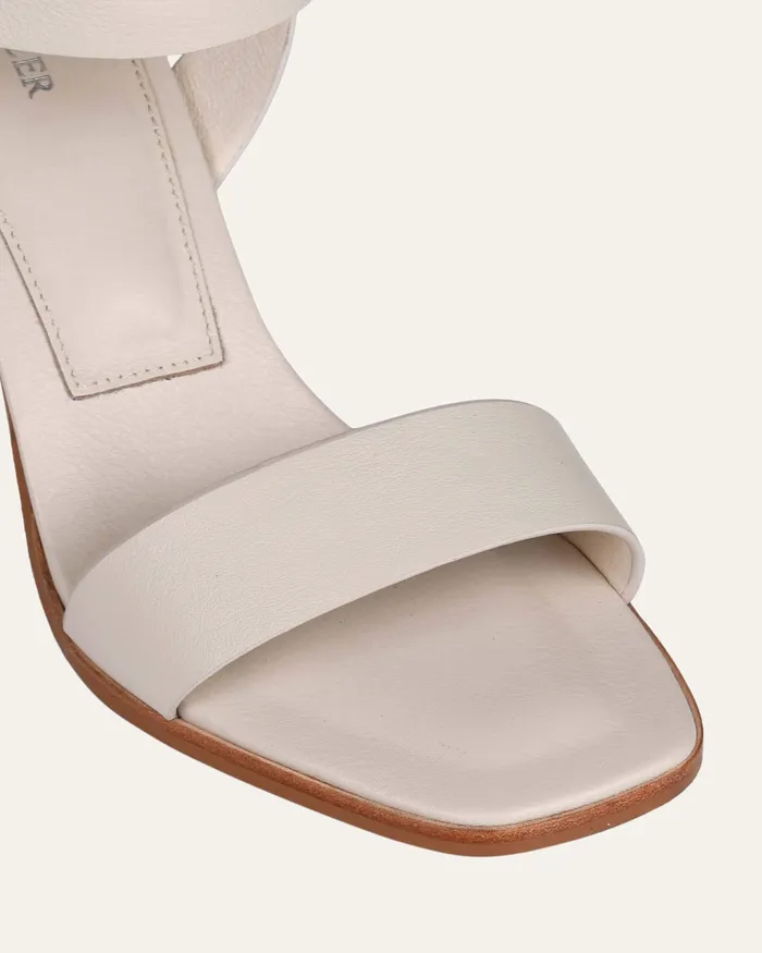 HIGH SANDALS jomercer Women Calais high heel sandals bone leather