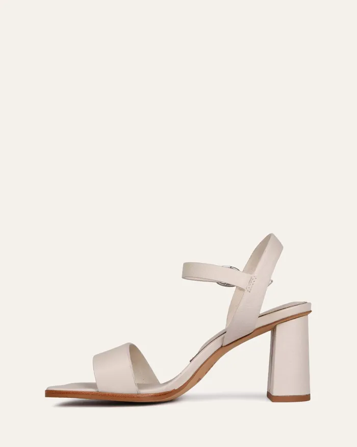 HIGH SANDALS jomercer Women Calais high heel sandals bone leather