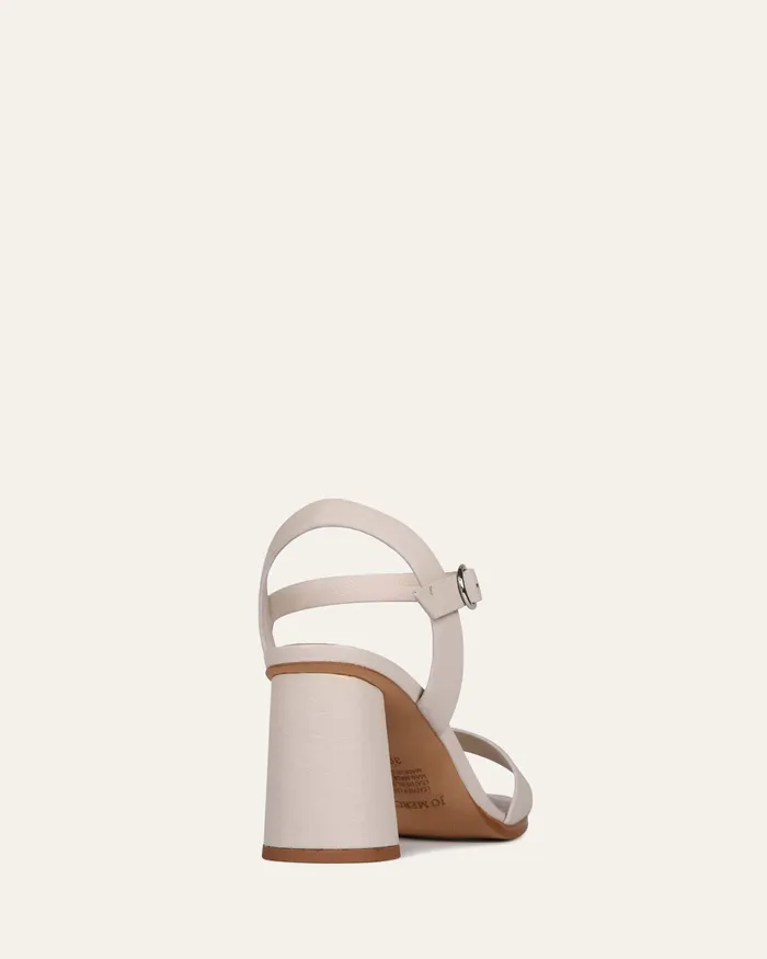 HIGH SANDALS jomercer Women Calais high heel sandals bone leather