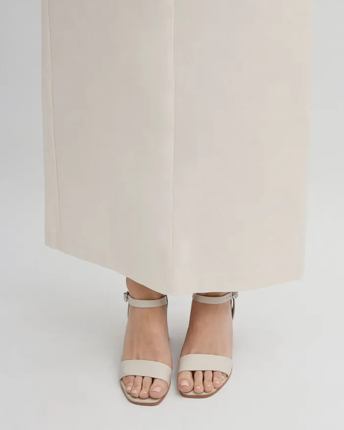 HIGH SANDALS jomercer Women Calais high heel sandals bone leather
