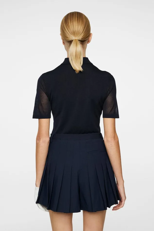JLindeberg Amandine Knitted Polo Women Knitwear