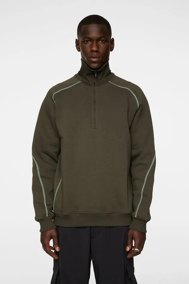 JLindeberg Canter Quarter Zip Sweat Men Sweatshirts