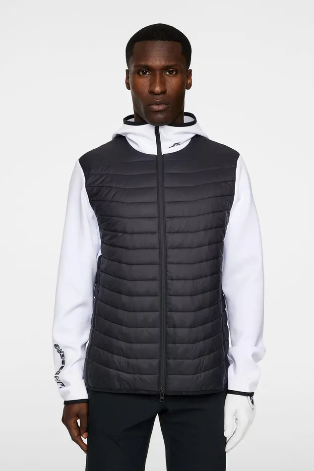 JLindeberg Holden Quilt Hybrid Hood Men Jackets