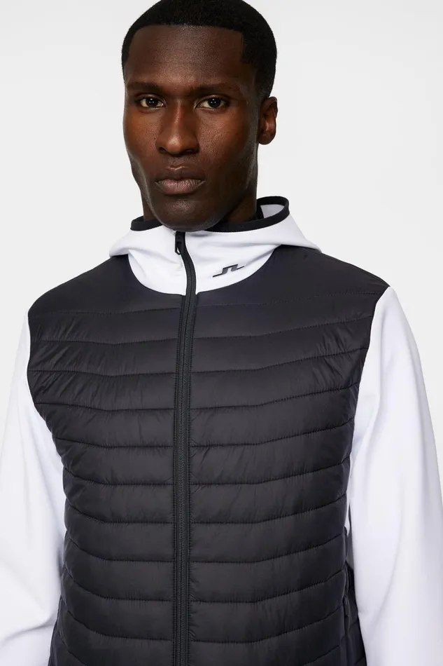 JLindeberg Holden Quilt Hybrid Hood Men Jackets