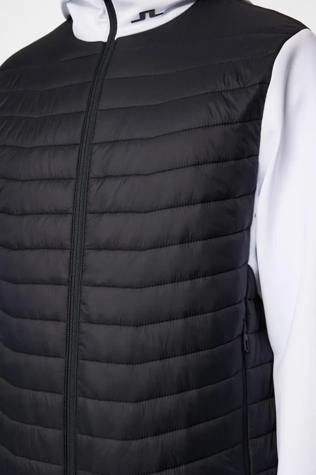 JLindeberg Holden Quilt Hybrid Hood Men Jackets