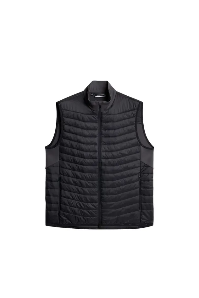 JLindeberg Holden Quilt Hybrid Vest Men Vests