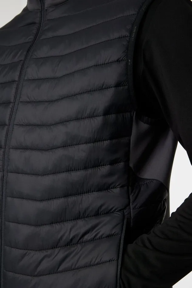 JLindeberg Holden Quilt Hybrid Vest Men Vests