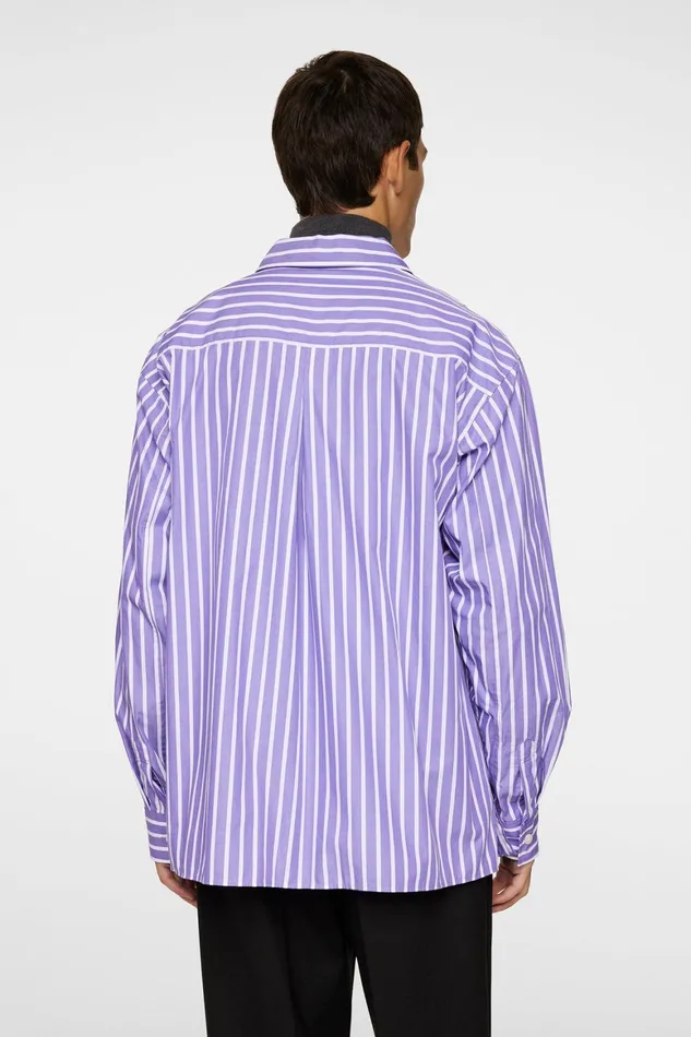 JLindeberg Howard Bold Yd Stripe Shirt Men Shirts