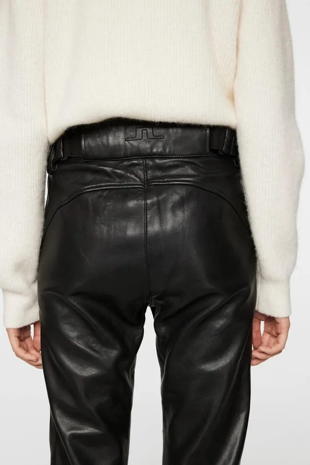 JLindeberg W Stanford Pant Leather Women Trousers