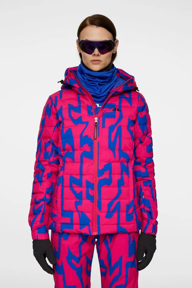 JLindeberg W Thermic Down Jacket Printed Women Jackets